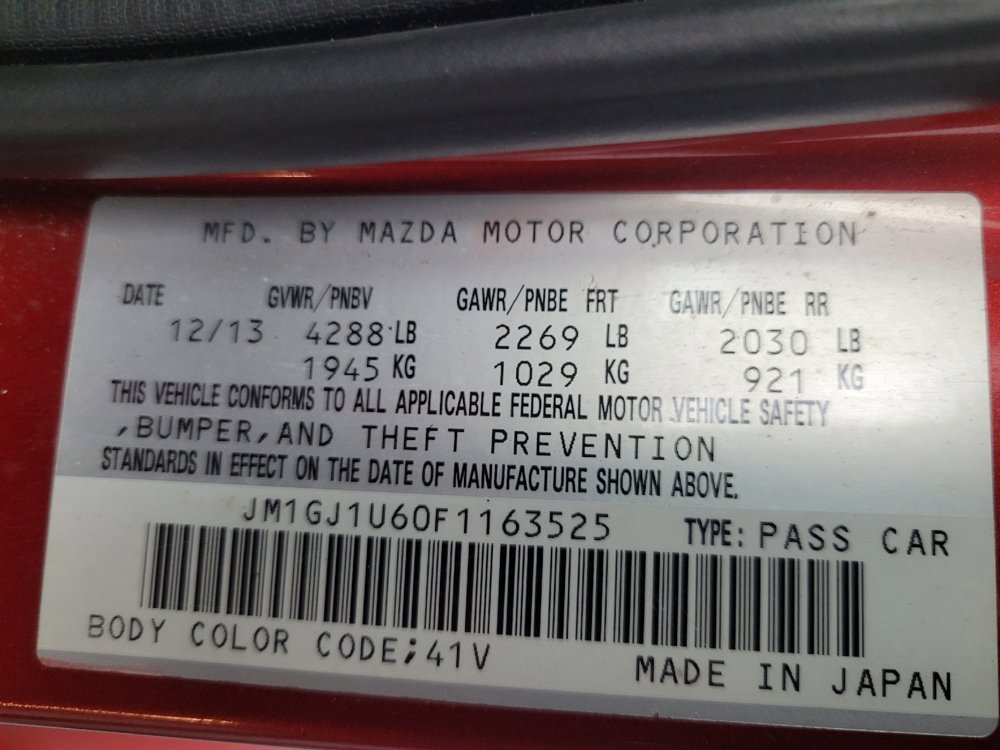 Used 2015 MAZDA MAZDA6 Sport FWD image 33