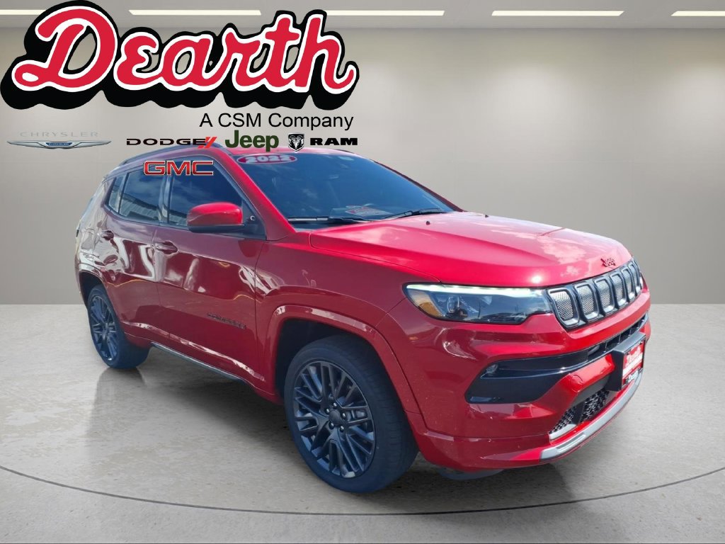 Used 2022 Jeep Compass Limited w/ (RED) Package AWD/4WD image 1