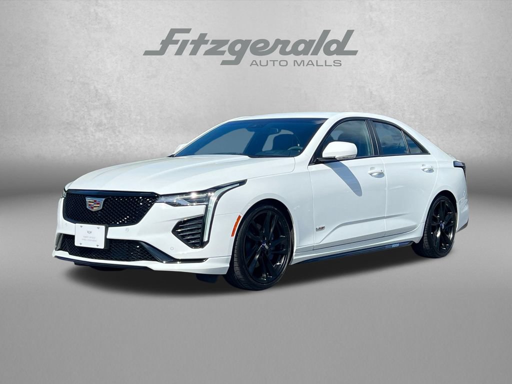 Certified 2024 Cadillac CT4 V w/ LPO, Blue Accent Package RWD video 2