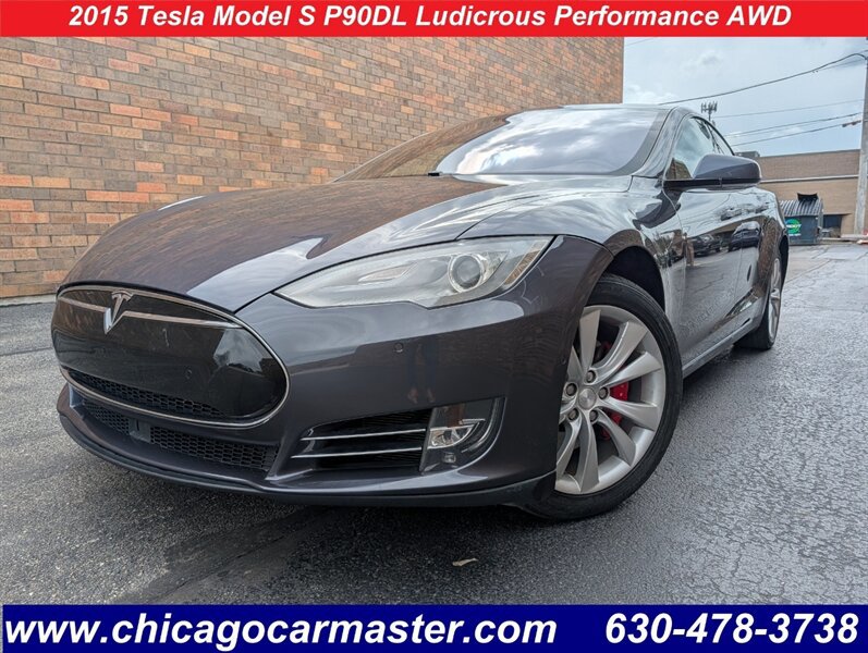 Used 2015 Tesla Model S Performance AWD/4WD image 1