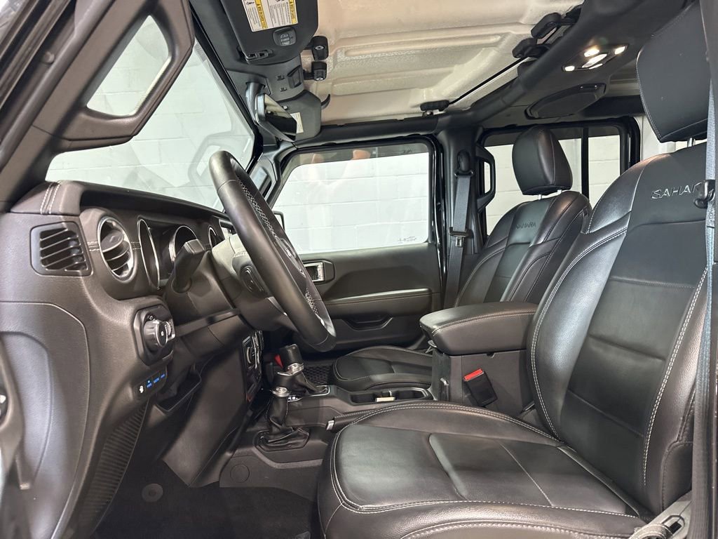 Used 2021 Jeep Wrangler Unlimited Sahara w/ Cold Weather Group AWD/4WD image 13