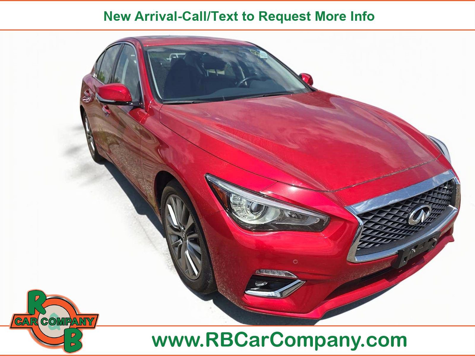 Used 2023 INFINITI Q50 Luxe AWD/4WD image 1