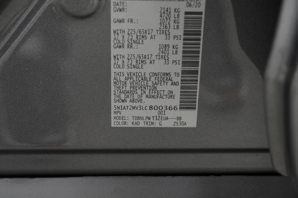 Used 2020 Nissan Rogue S AWD/4WD image 52