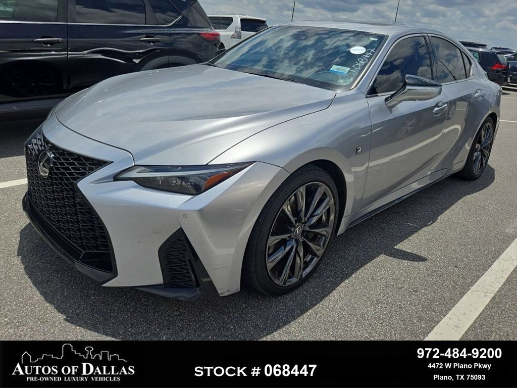 Used 2023 Lexus IS 350 F Sport w/ Navigation Package RWD image 1