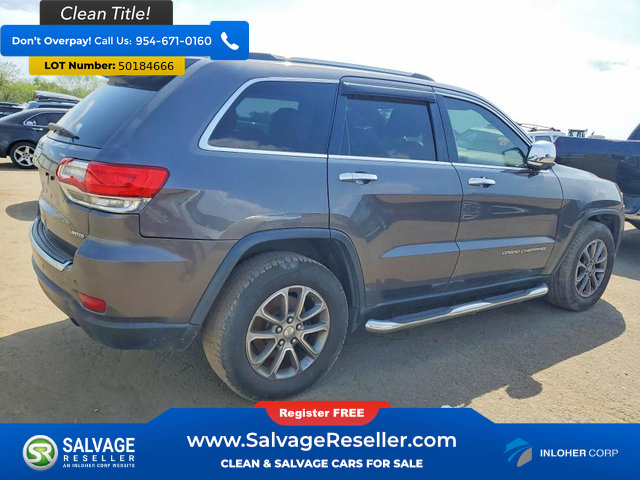 Used 2014 Jeep Grand Cherokee Limited AWD/4WD image 4
