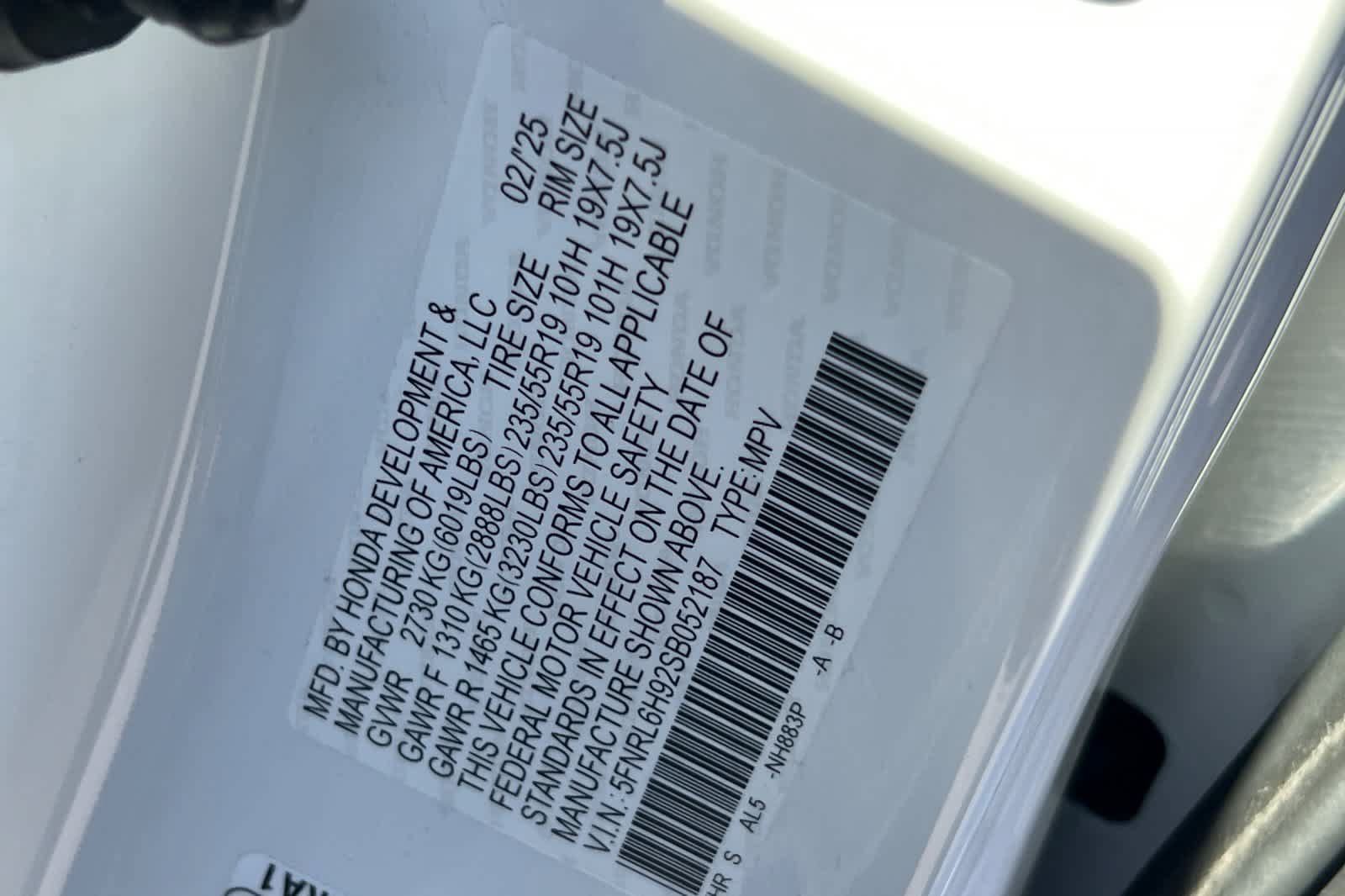 Used 2025 Honda Odyssey Elite image 36
