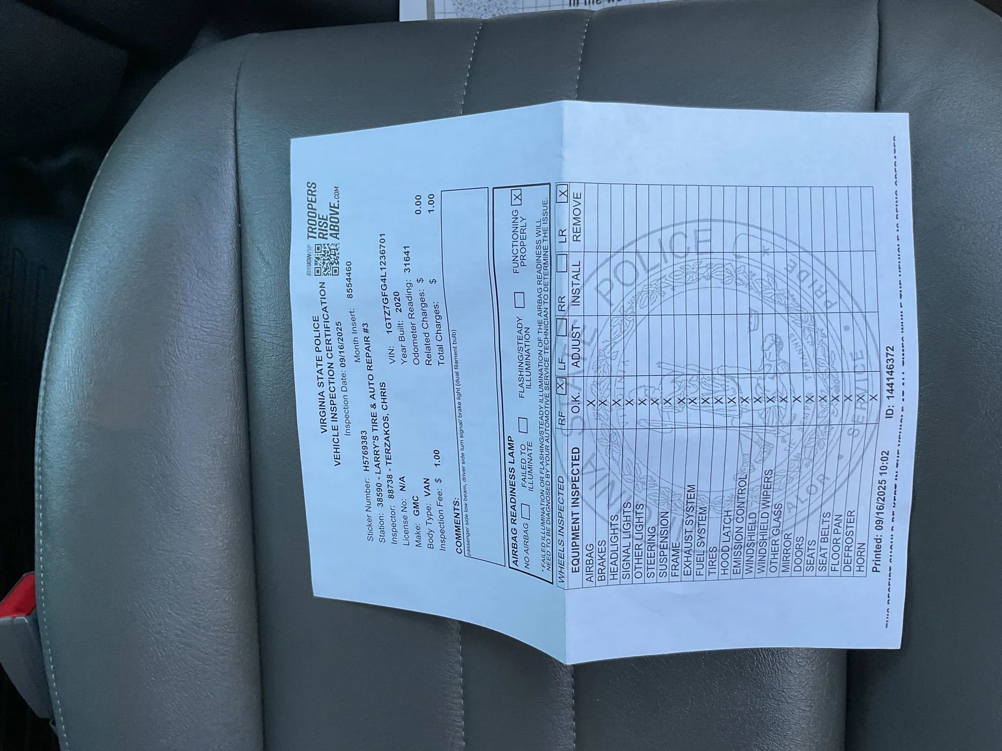 Used 2020 GMC Savana 3500 w/ Driver Convenience Package image 43