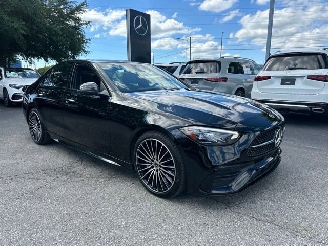 Certified 2024 Mercedes-Benz C 300 4MATIC Sedan w/ AMG Line w/ Night Package image 8