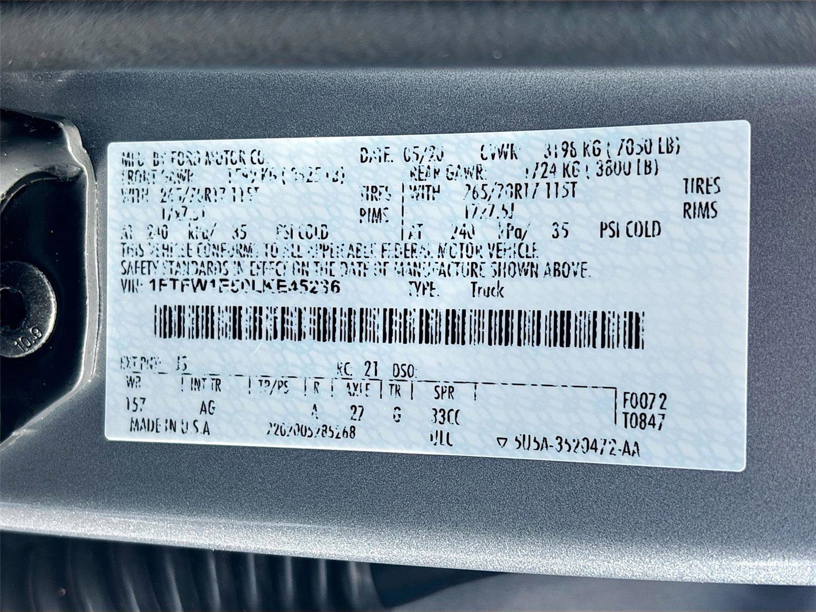 Used 2020 Ford F150 XL w/ Trailer Tow Package image 31