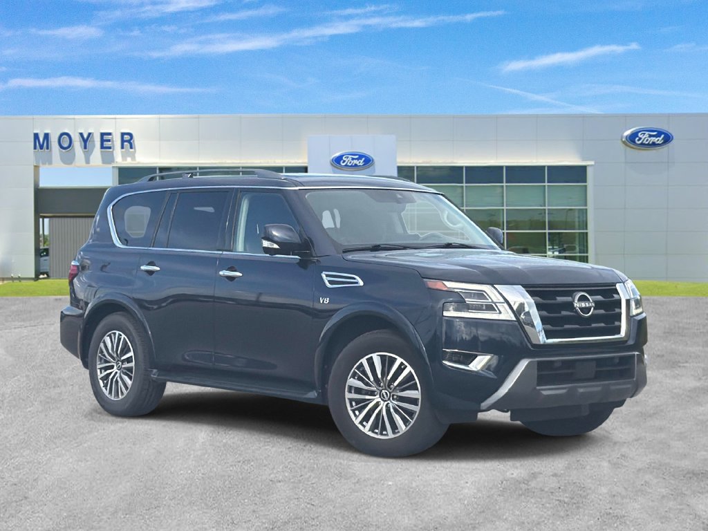 Used 2022 Nissan Armada SL w/ Captain's Chairs Package AWD/4WD image 1