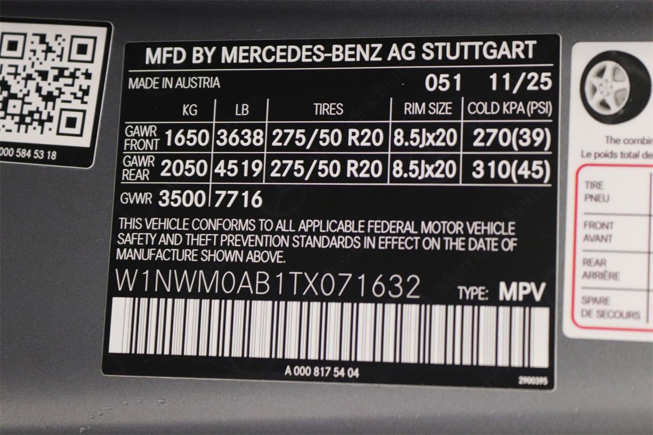 New 2026 Mercedes-Benz G 580 w/ EQ Technology image 14