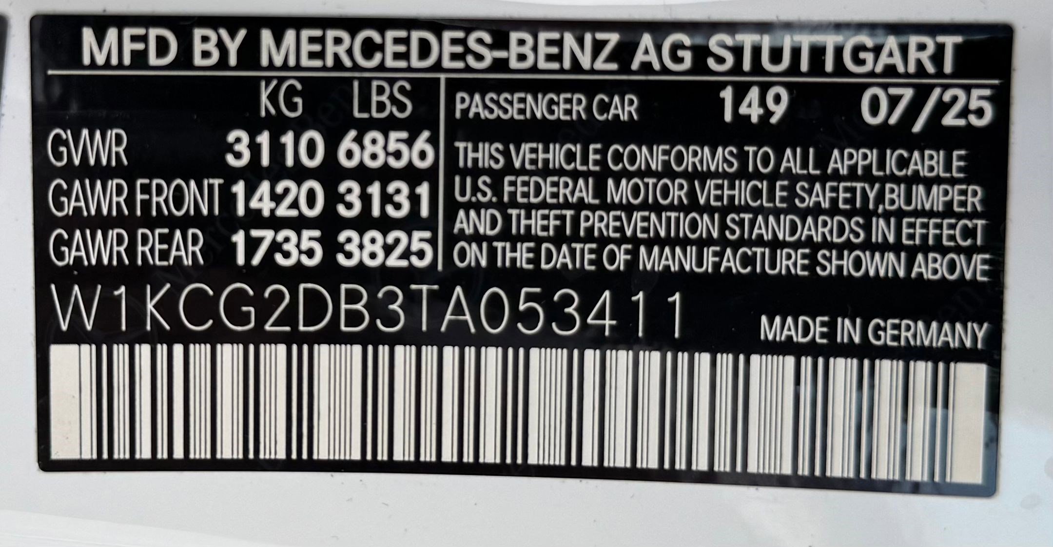 New 2026 Mercedes-Benz EQS 450+ Sedan image 16