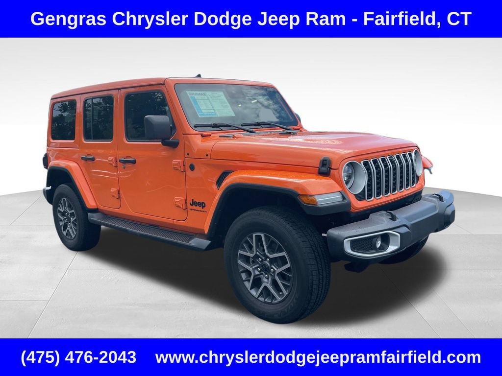 Certified 2025 Jeep Wrangler Unlimited Sahara