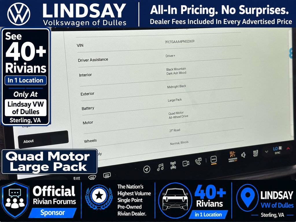 Used 2023 Rivian R1T Adventure AWD/4WD image 26