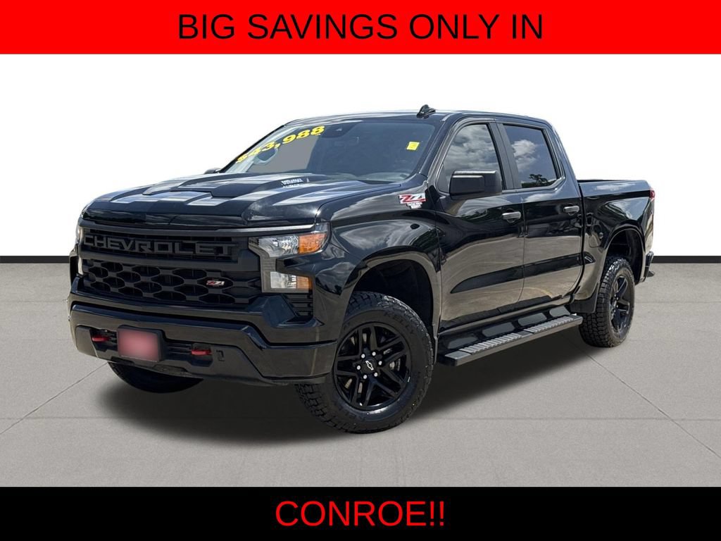 Used 2023 Chevrolet Silverado 1500 Custom Trail Boss AWD/4WD image 1