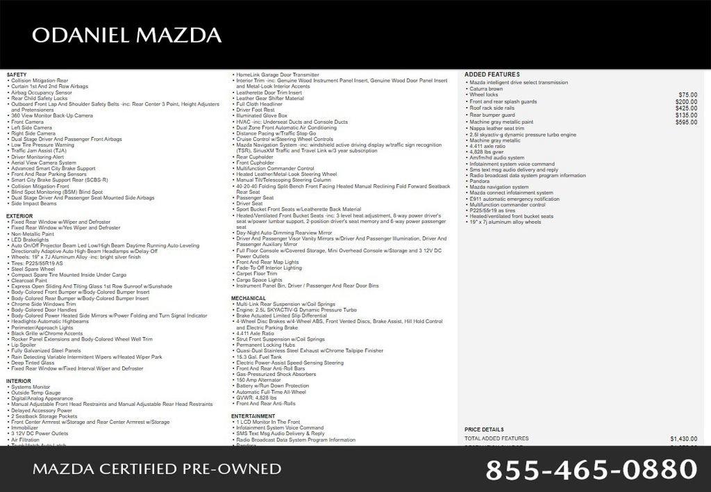 Certified 2023 MAZDA CX-5 Signature