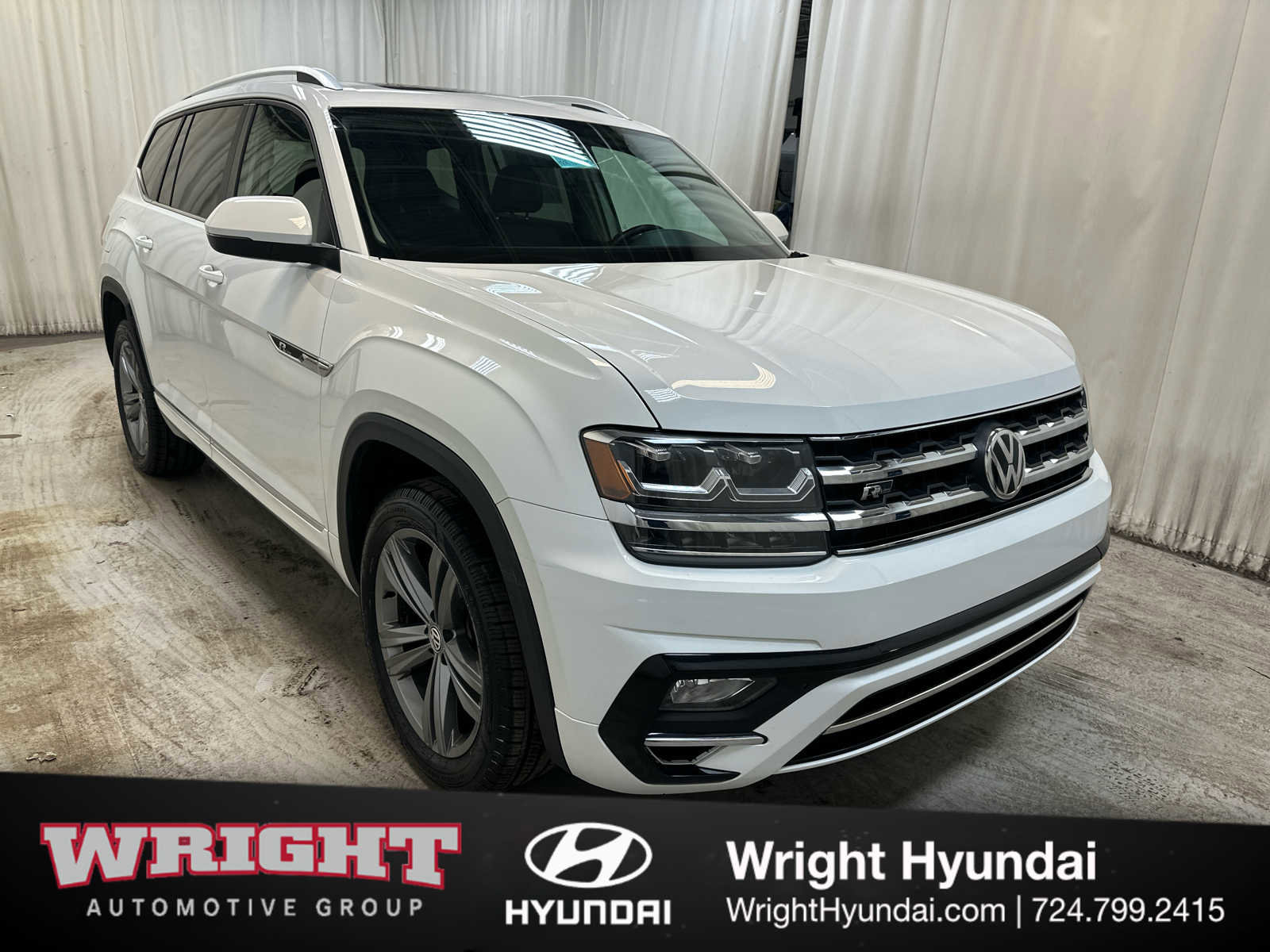 Used 2019 Volkswagen Atlas SE w/ Panoramic Sunroof Package