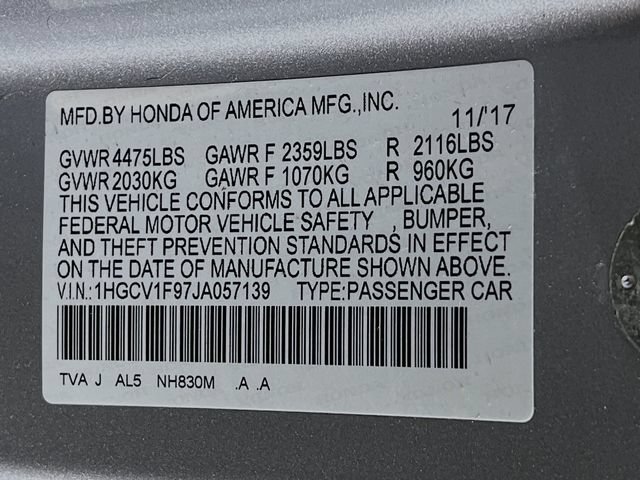 Used 2018 Honda Accord Touring image 11