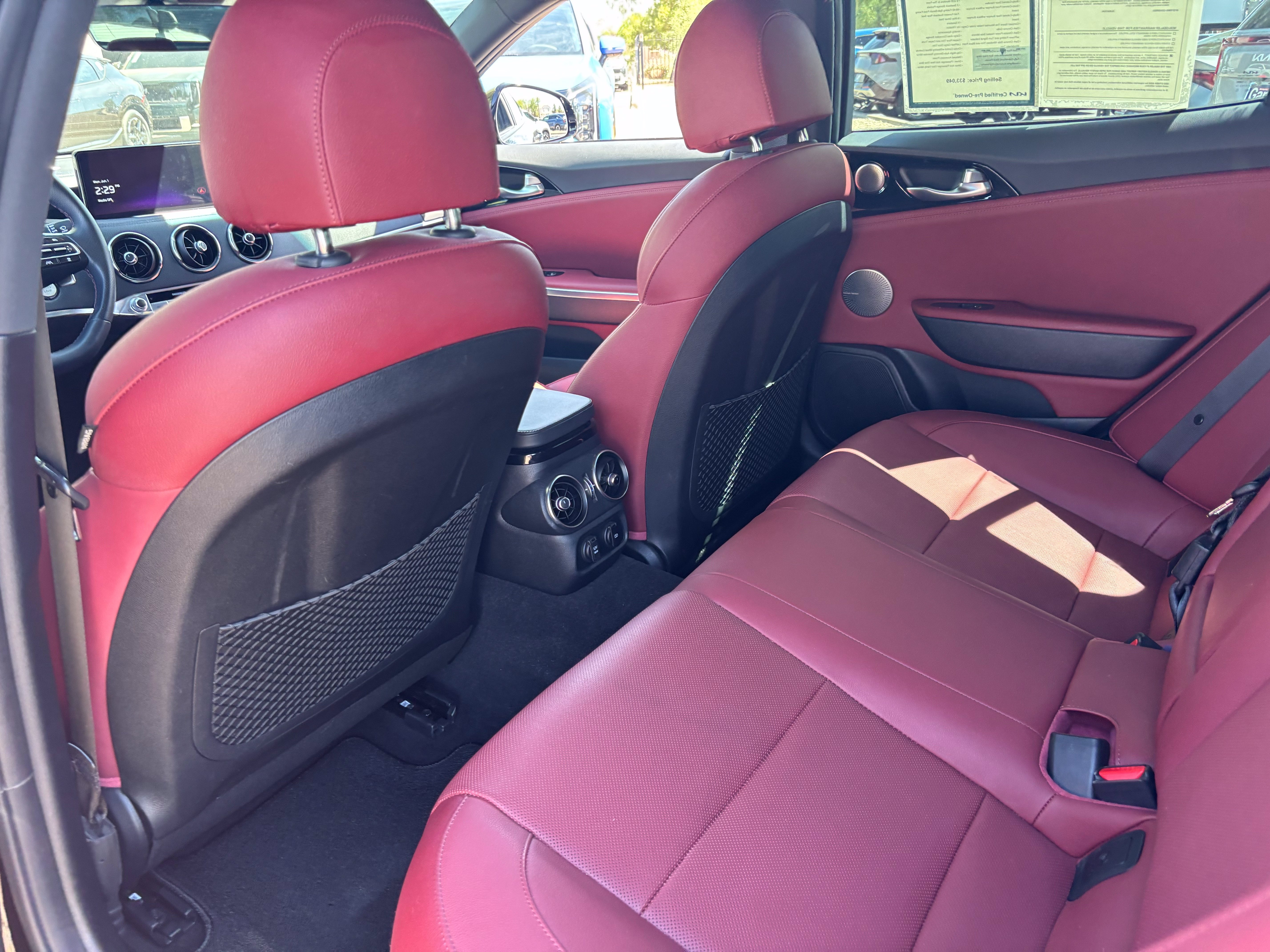 Certified 2023 Kia Stinger GT-Line w/ Sun & Sound Package RWD image 15