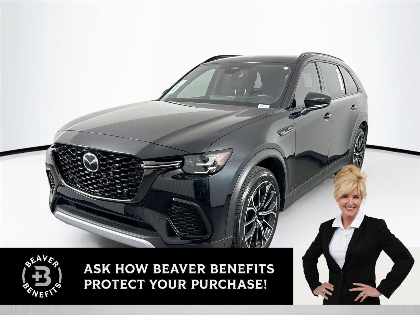 Certified 2025 MAZDA CX-70 Plug-In Hybrid w/ Premium Plus AWD/4WD image 1