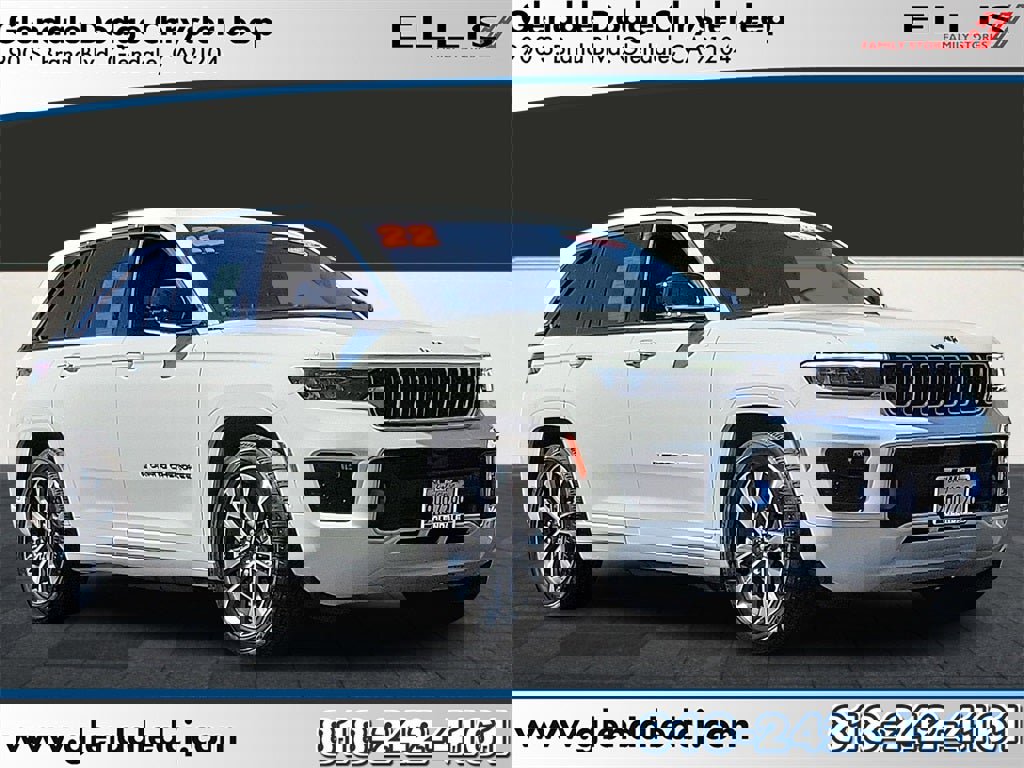 Certified 2022 Jeep Grand Cherokee Overland w/ Luxury Tech Group IV