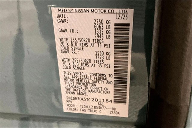 New 2026 Nissan Pathfinder Platinum image 39