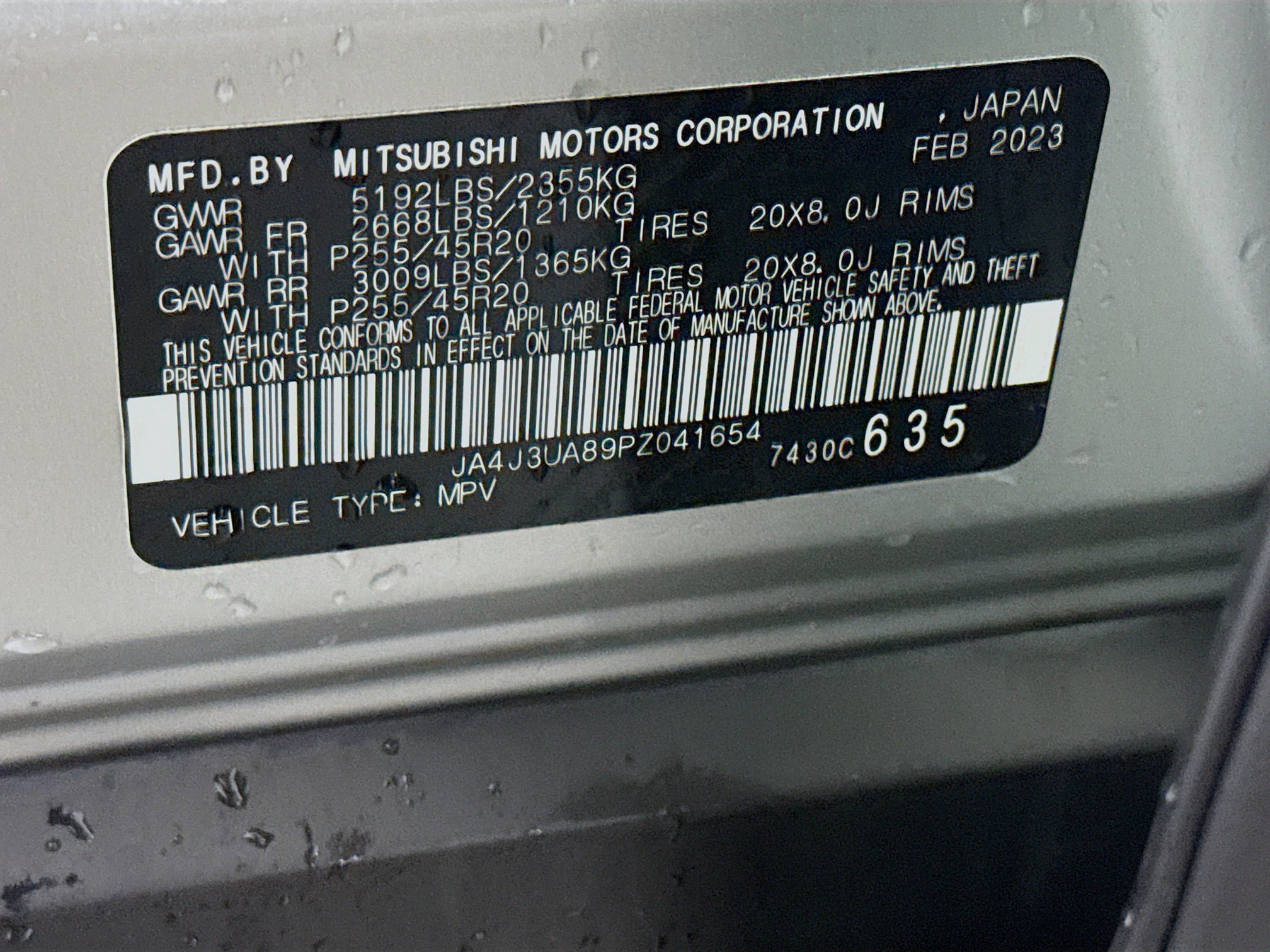 Used 2023 Mitsubishi Outlander SE FWD image 40