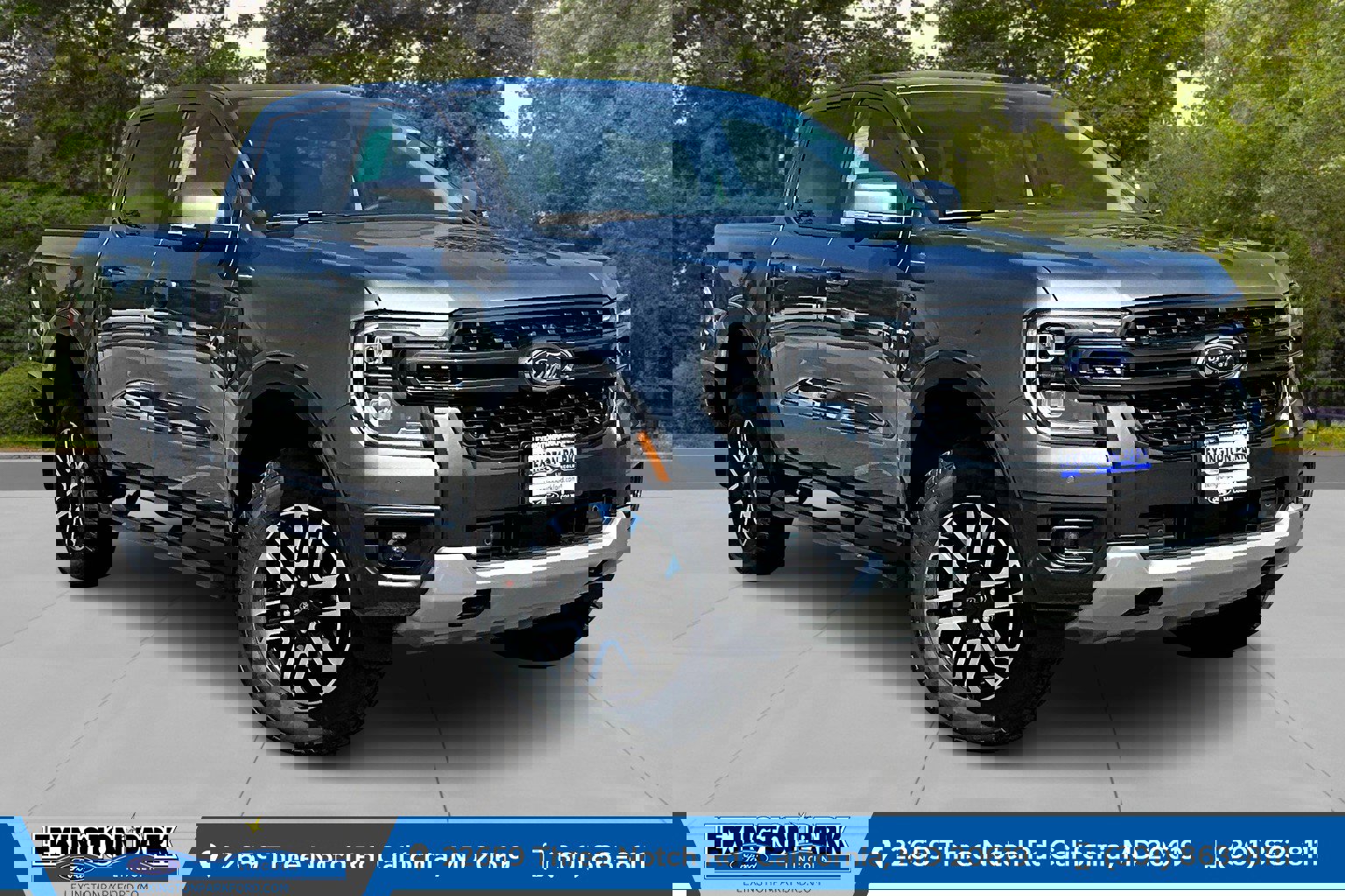 New 2025 Ford Ranger Lariat w/ FX4 Off-Road Package