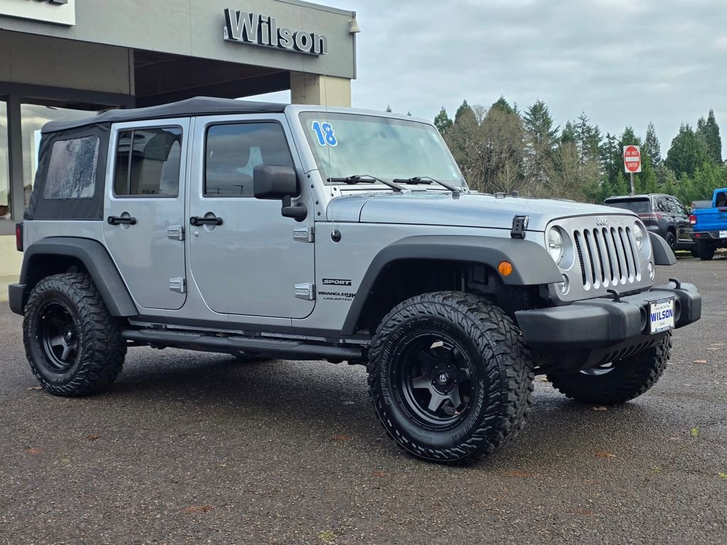 Used 2018 Jeep Wrangler Unlimited Sport w/ Connectivity Group image 26
