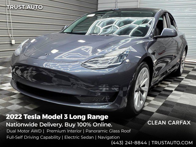 Used 2022 Tesla Model 3 Long Range