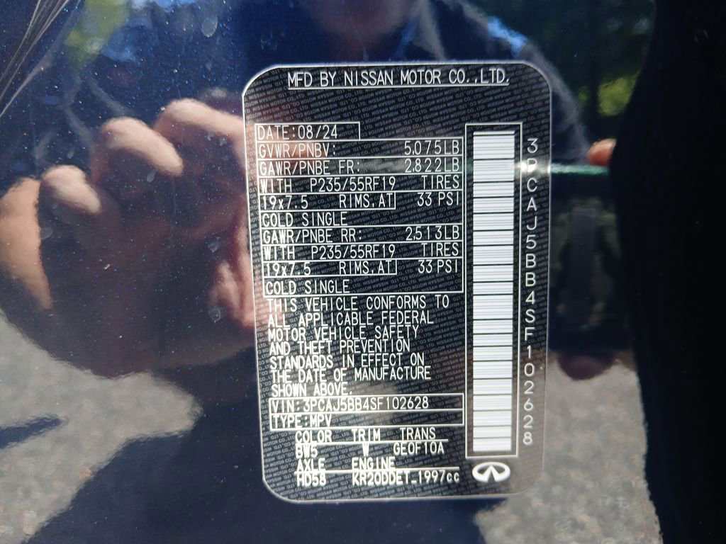 Used 2025 INFINITI QX50 Luxe w/ Cargo Package AWD/4WD image 38