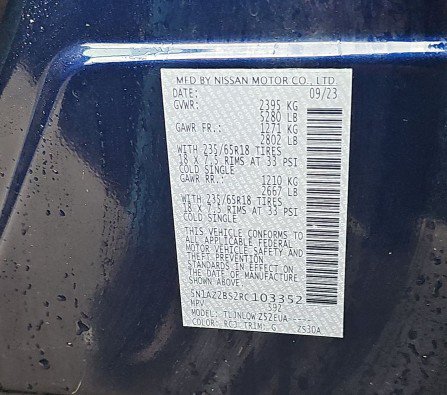 Used 2024 Nissan Murano SV AWD/4WD image 18