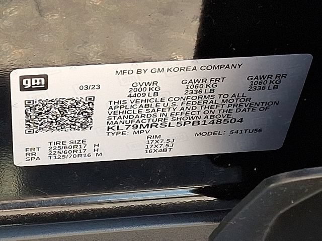 Certified 2023 Chevrolet TrailBlazer LT w/ Convenience Package AWD/4WD image 27