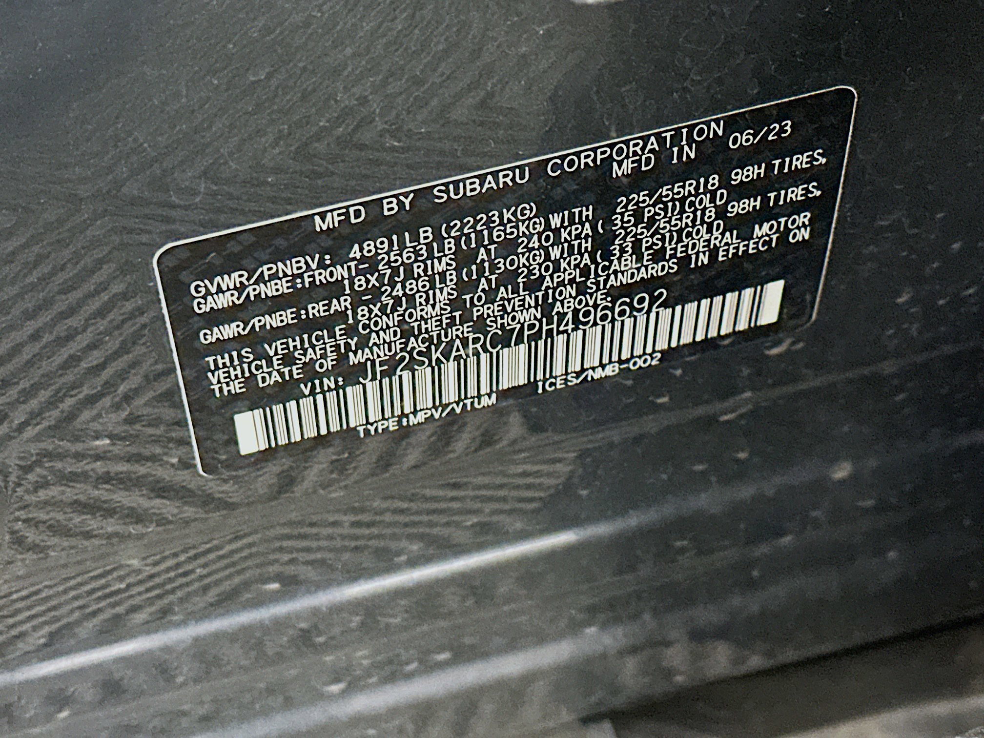 Used 2023 Subaru Forester Touring AWD/4WD image 12