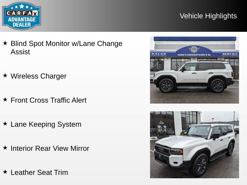 Used 2024 Toyota Land Cruiser w/ Premium Package AWD/4WD image 8
