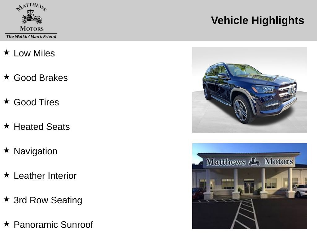 Used 2021 Mercedes-Benz GLS 450 4MATIC image 11