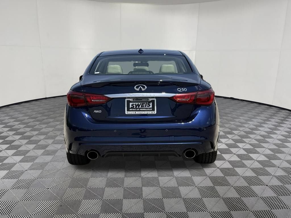 Used 2023 INFINITI Q50 Luxe w/ Cargo Package AWD/4WD image 7