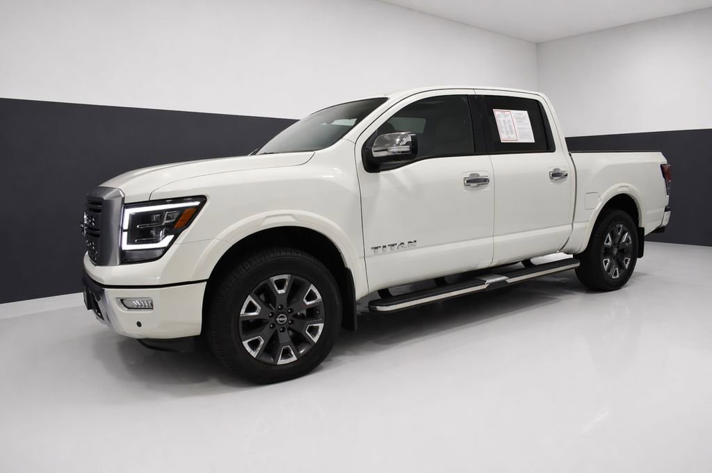 Certified 2023 Nissan Titan Platinum Reserve w/ Moonroof Package AWD/4WD image 2