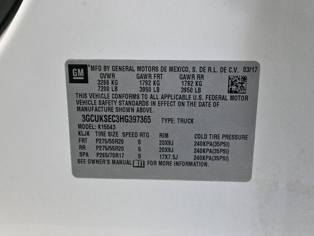 Used 2017 Chevrolet Silverado 1500 LTZ w/ Sport Package image 51