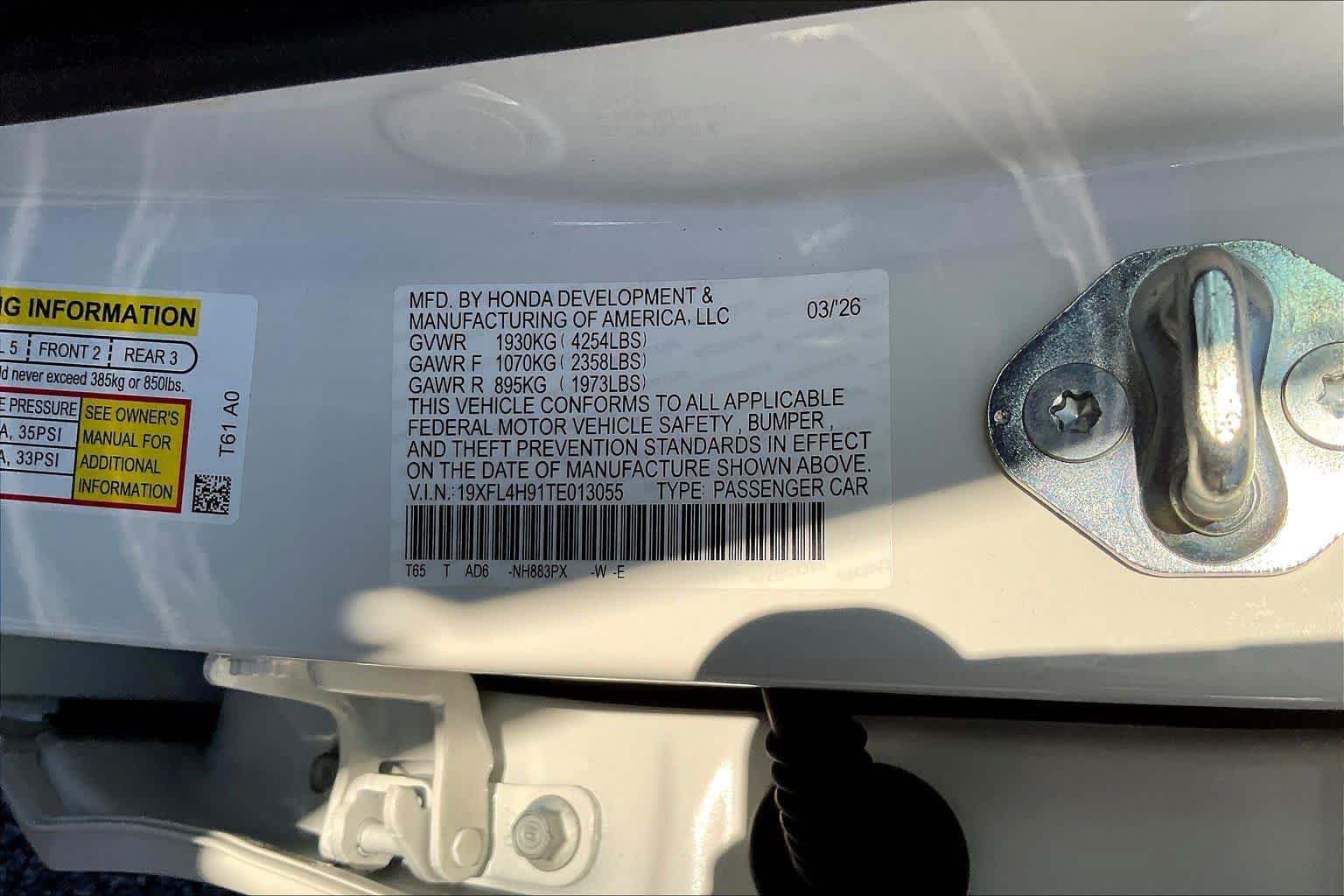 Used 2026 Honda Civic Sport Touring image 34