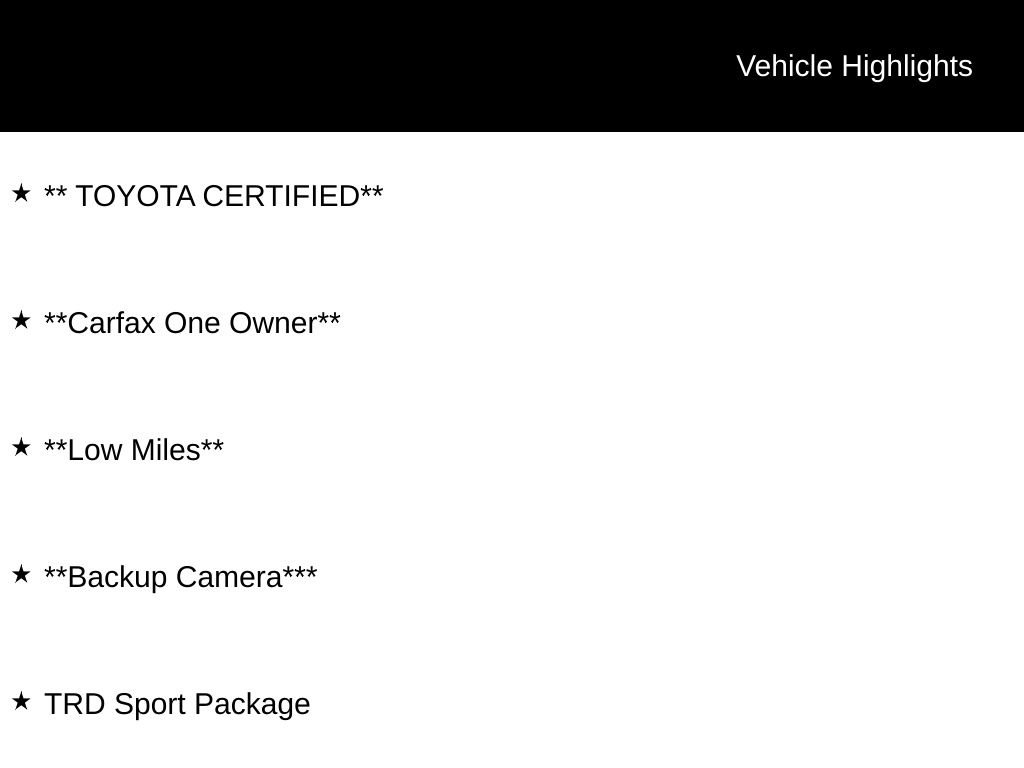 Certified 2025 Toyota Tacoma TRD Sport image 6