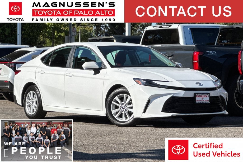 Certified 2026 Toyota Camry LE FWD image 1