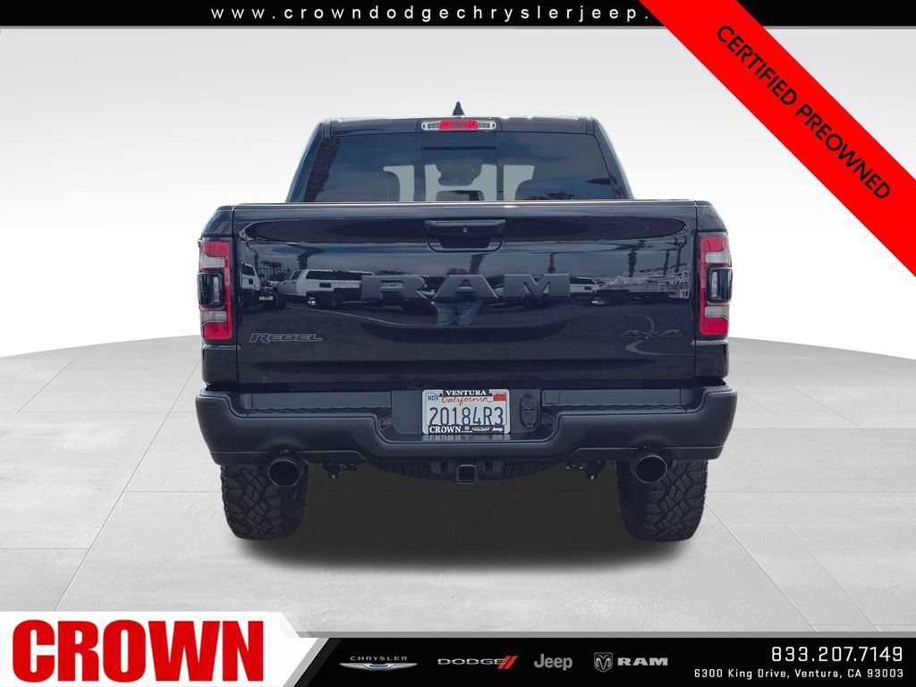 Certified 2022 RAM 1500 Rebel w/ Rebel Level 1 Equipment Group AWD/4WD image 6