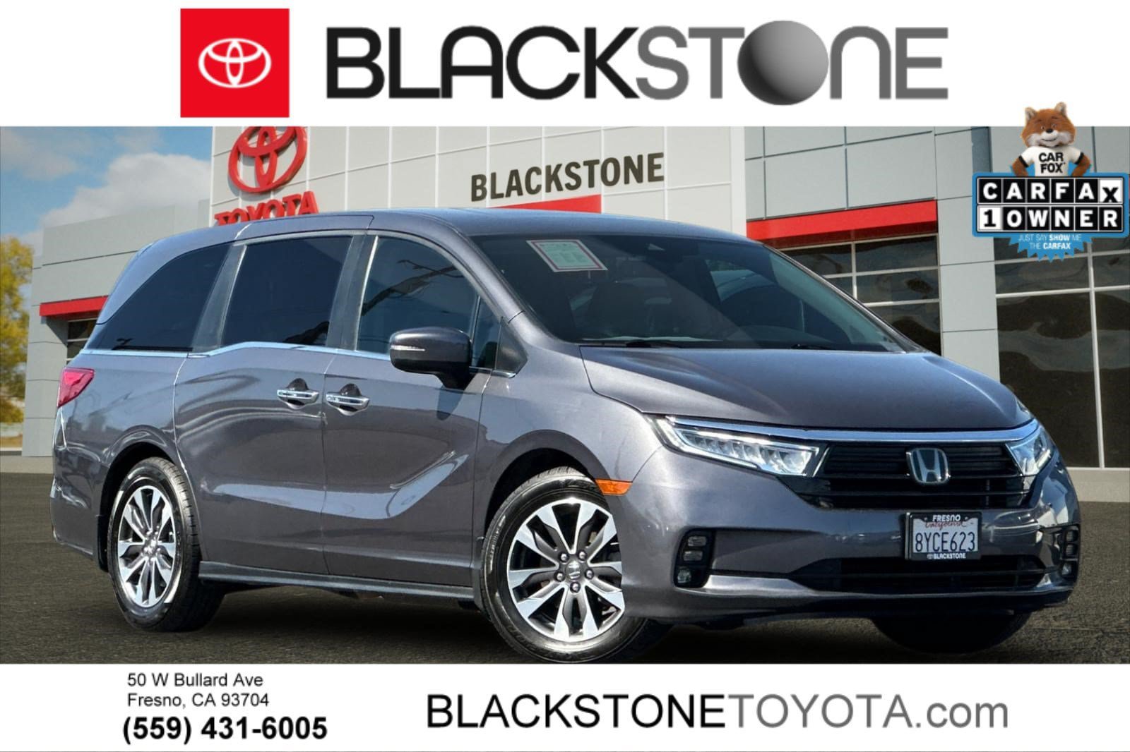 Used 2022 Honda Odyssey EX-L