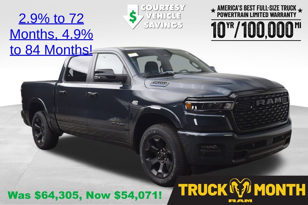 New 2026 RAM 1500 Big Horn w/ Night Edition