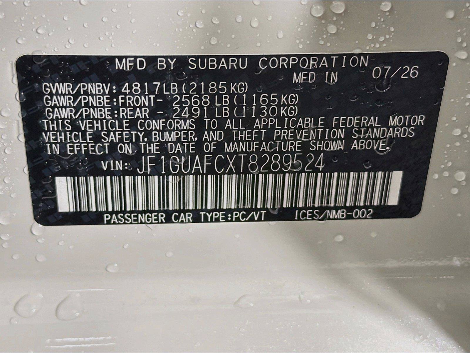 New 2026 Subaru Impreza 2.0i Sport AWD/4WD image 35