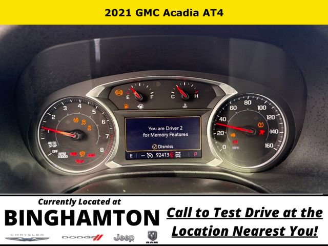Used 2021 GMC Acadia AT4 w/ Preferred Package image 11