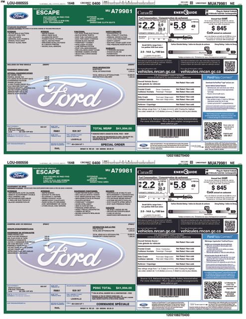 Used 2021 Ford Escape SE w/ Convenience Package image 7