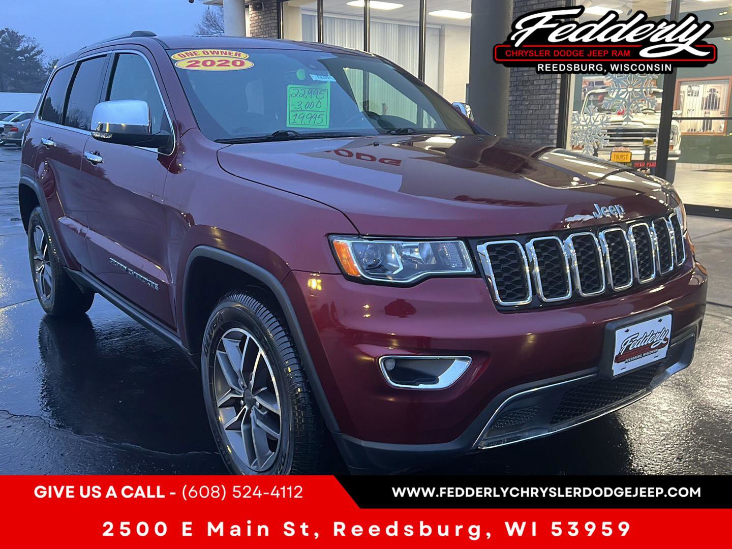 Used 2020 Jeep Grand Cherokee Limited w/ Trailer Tow Group IV image 1