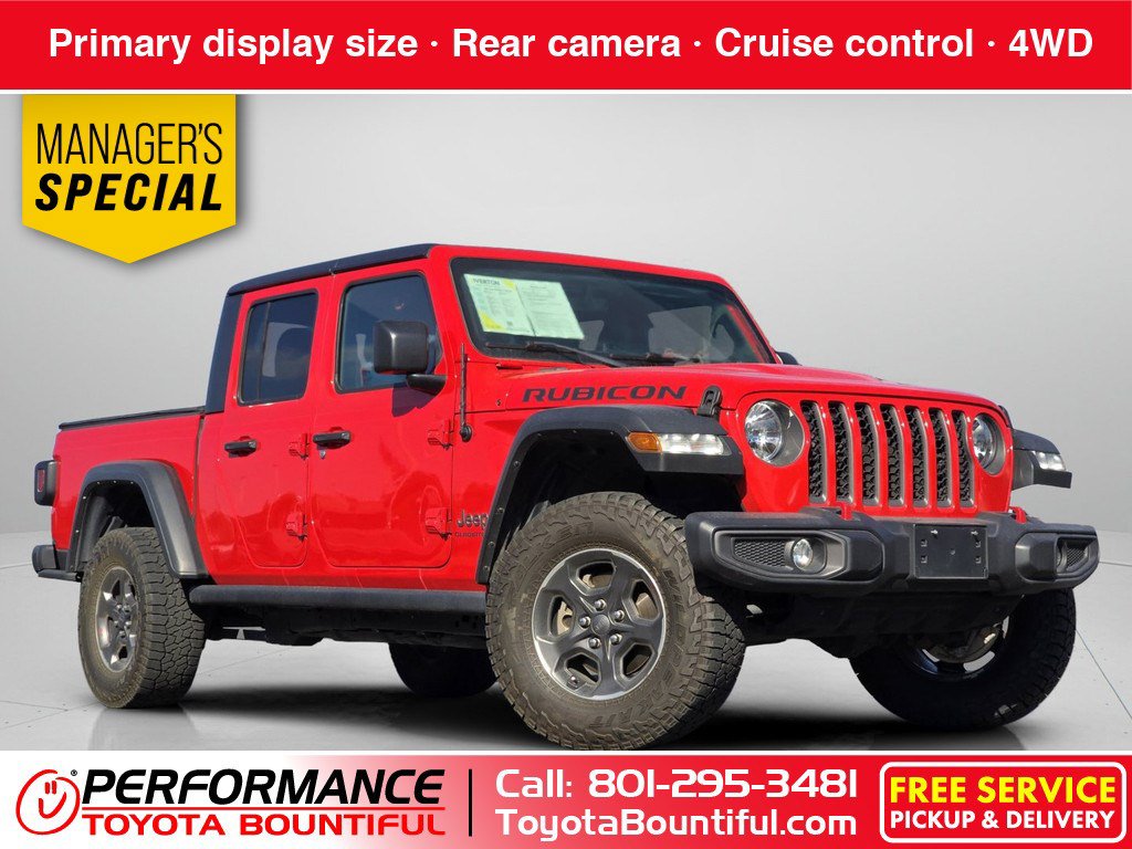Used 2022 Jeep Gladiator Rubicon w/ Trailer Tow Package